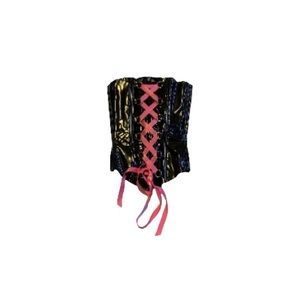 Allure Lingerie Shiny Black Corset - Women’s Size Small